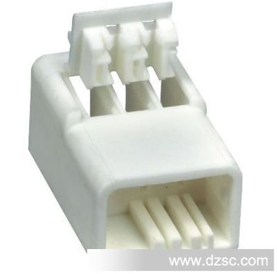 廠家:汽車連接器3位3孔母殼白色護(hù)套 白色膠殼接插件